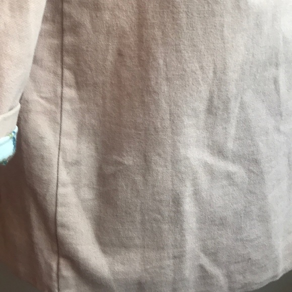 Sundance Anthropologie beige cotton jacket Sz S - Picture 6 of 6